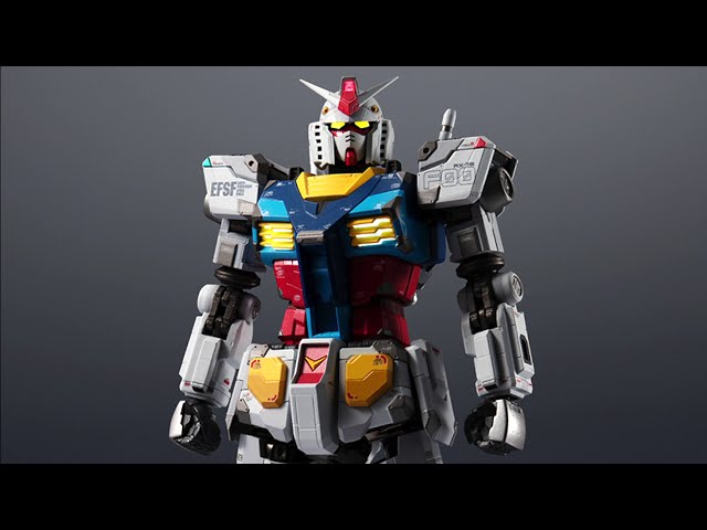 CHOGOKIN x GUNDAM FACTORY YOKOHAMA RX 78F00 GUNDAM 超合金橫濱高達