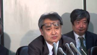 元朝日新聞記者・植村隆氏記者会見 20150109