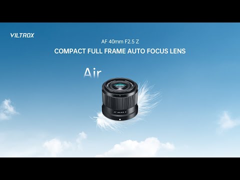 Viltrox New AF 40mm F2.5 Z Compact Full Frame Lens for Nikon Z-mount