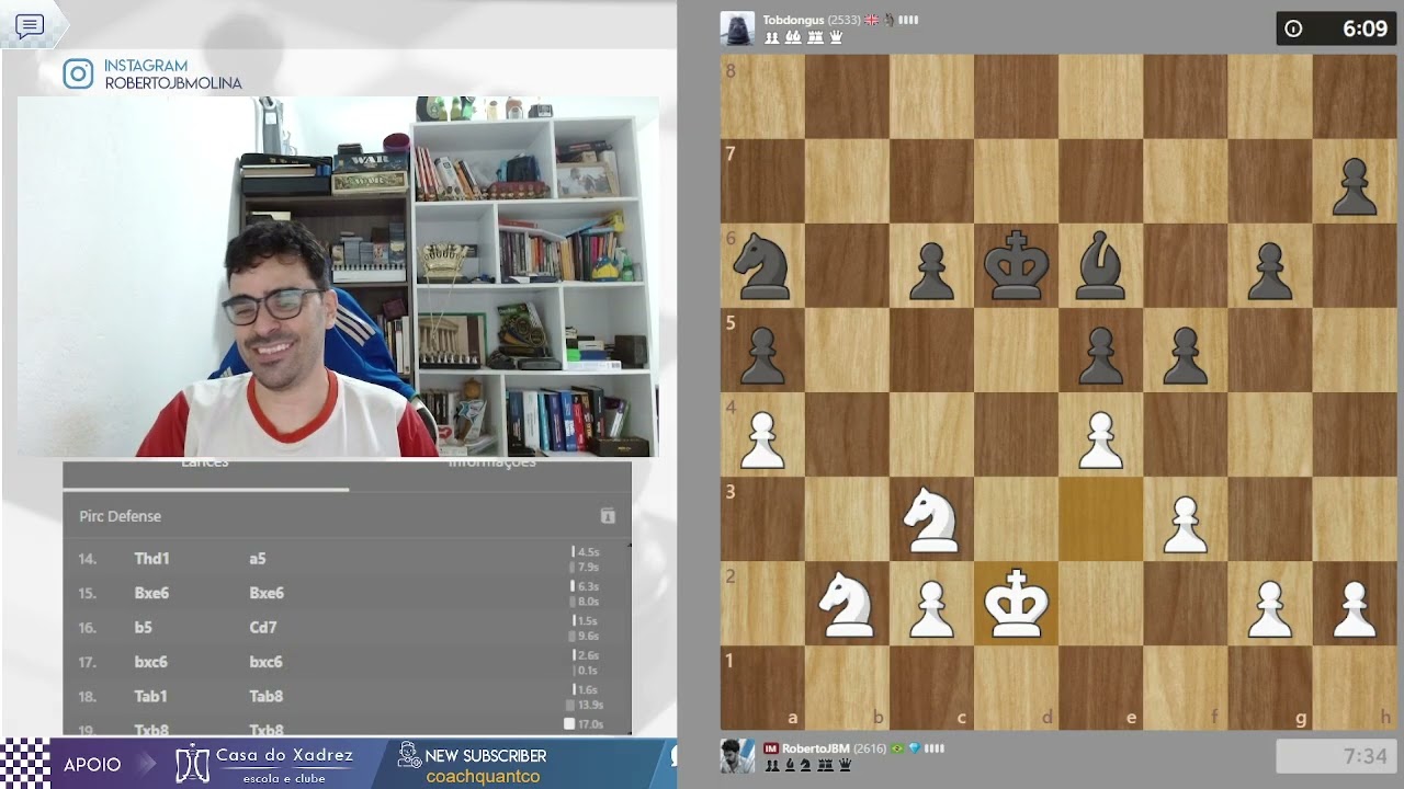 Série de Rápidas - ENFRENTANDO A PHILLIDOR DUVIDOSA