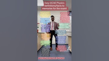 Definitions/facts to learn #gcsephysics #physics #science #teacher #gcses #dance