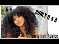 CURLY HAIR ADVICE Q/A