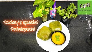 பசலை கீரை பூரி | Palak Poori | Spinach Puri | Breakfast Recipe | Palak poori in Tamil |