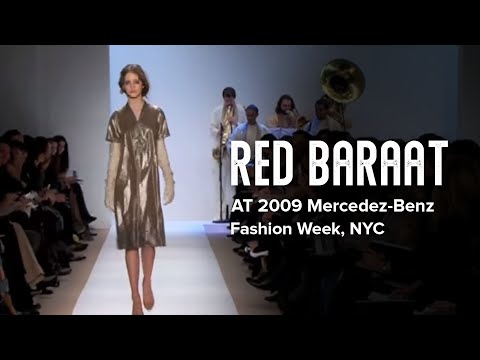 Red Baraat @ 2009 Mercedez-Benz Fashion Week, NYC