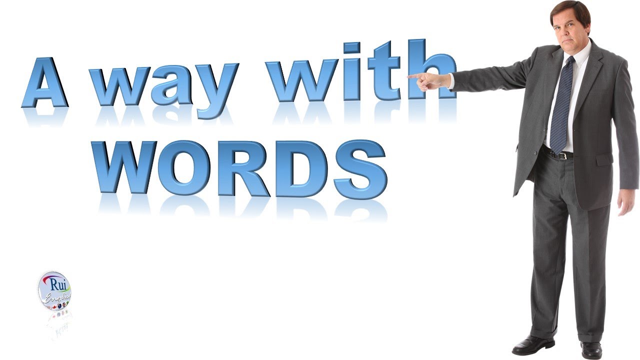 Aula de inglês A way with words YouTube Aula de inglês A way with words YouTube