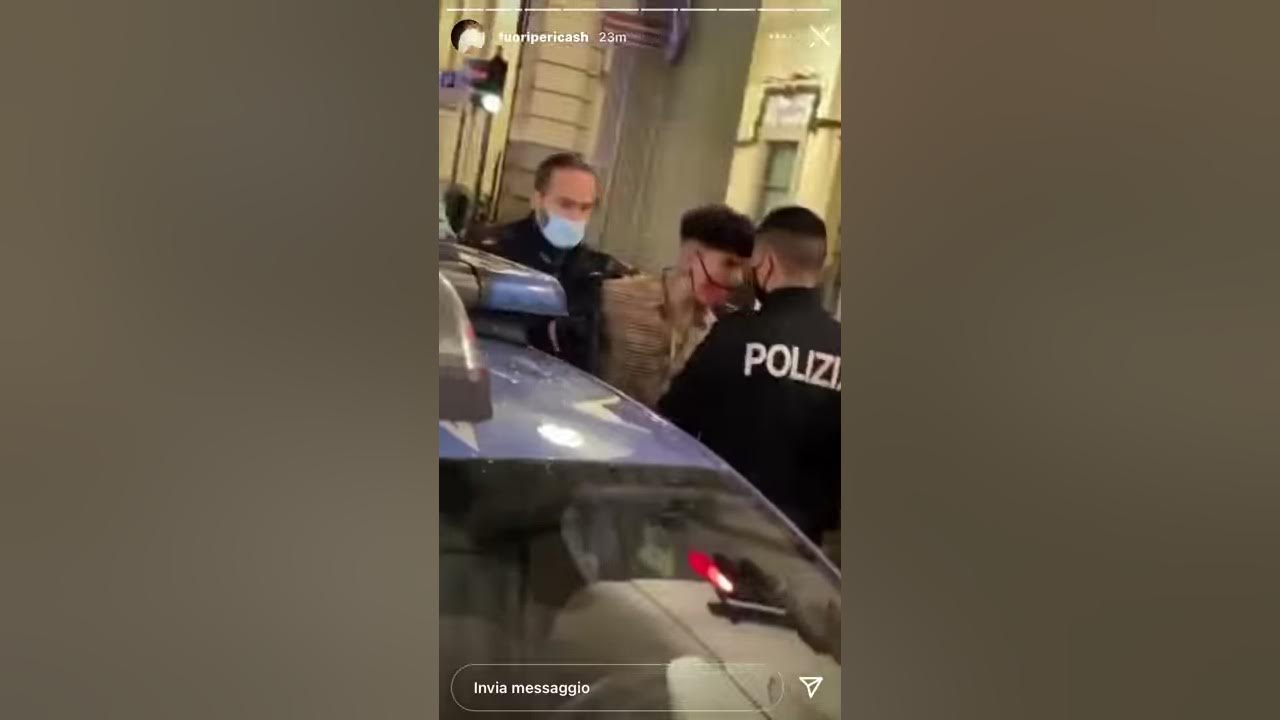 Fuoripericash arrestato a Torino e portato in caserma - YouTube