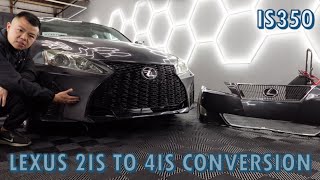 Better Than Brand New? Lexus 2IS To 4IS Bumper Conversion!