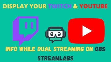 How to link YouTube, and/or Twitch streaming notifications to StreamLabs OBS while dual streaming!!