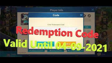 Idle Legend | Redeem Code | Redemption Code | Valid Until 04-09-2021 | Trinh Nguyen