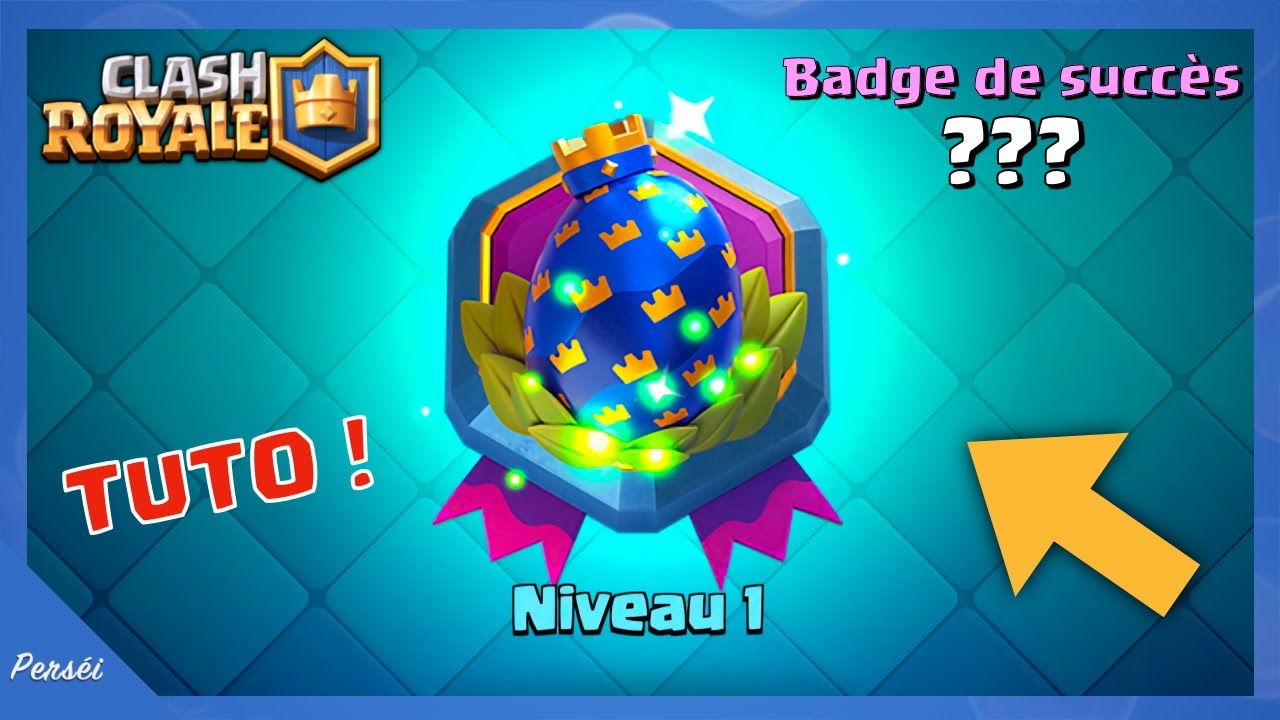 TUTO : COMMENT AVOIR LE BADGE SECRET CLASH ROYALE ?! - YouTube