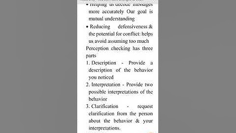 S2M1T10 Perception checking in communication
