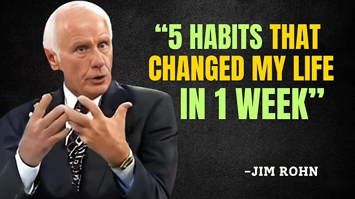 5 Habits That Changed My Life In 1 Week - Jim Rohn Motivation