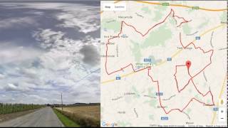 2016 Omloop van Het Hageland route video (fan made)