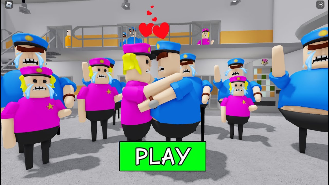 SECRET UPDATE | POLICE GIRL FALL IN LOVE WITH POLICEMAN ? OBBY ROBLOX # ...