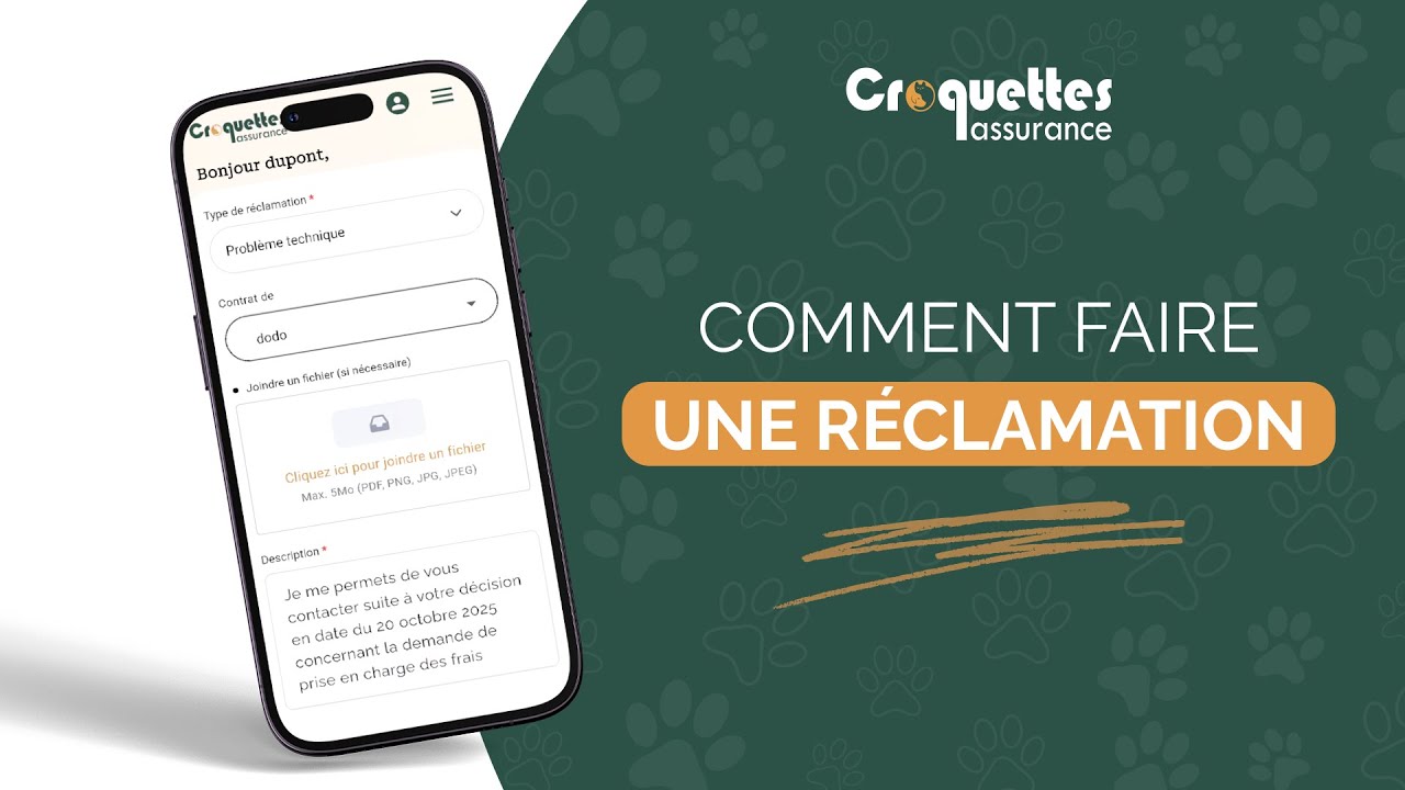 Comment faire une réclamation en 3 étapes simples chez Croquettes Assurance