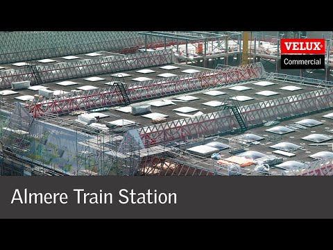 Almere Centrum Railway Station: A Complete Roof Refurbishment