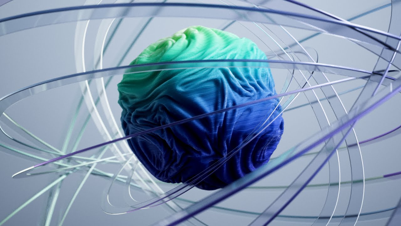 Pattern Image to Organic Shape (Cinema 4D x Redshift Tutorial)