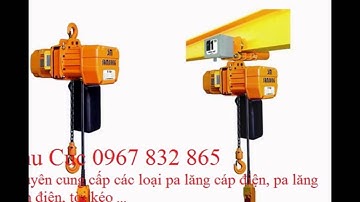(*0967 832 865*) Pa lăng cáp điện, 1 tấn, 2 tấn,3 tấn, 2 tấn pa lăng