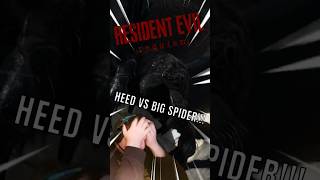 HEED VS BIG SPIDER!!! #orca #residentevil #residentevilrequiem #unlucky #memes #oc