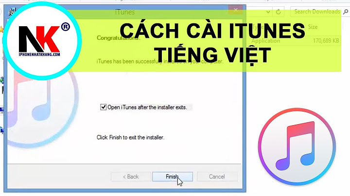 Hướng dẫn cài đặt itunes tiếng việt