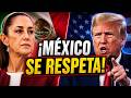 ¡MÉXICO SE RESPETA! La contundente respuesta a la amenaza de intervención de Donald Trump