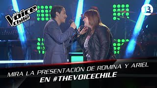 Video thumbnail of "The Voice Chile | Romina y Ariel - Hijo del sol luminoso"