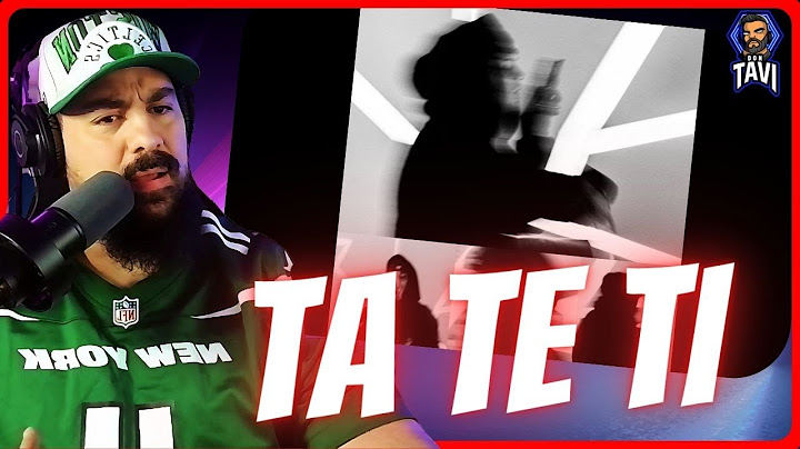 REACCION A DUKI - Ta Te Ti (prod ZECCA & Tatool)