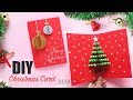 CHRISTMAS CARD MAKING IDEA | DIY Christmas Greeting Card | Pop-up Card | DIY Gift Ideas