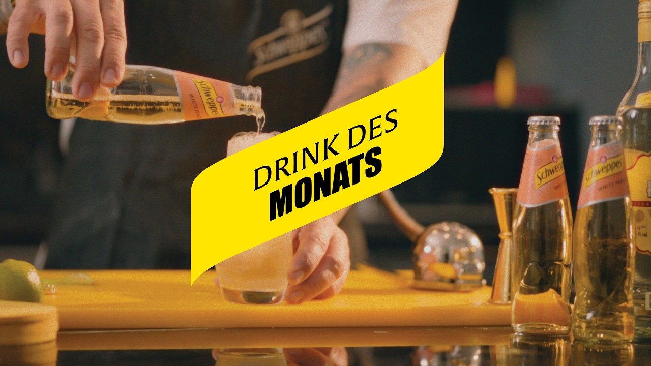 Schweppes Drink des Monats September - Capital Peach