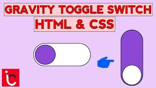 Zero Gravity Switch! Build a Cool Toggle Button with CSS & HTML (Easy Tutorial)