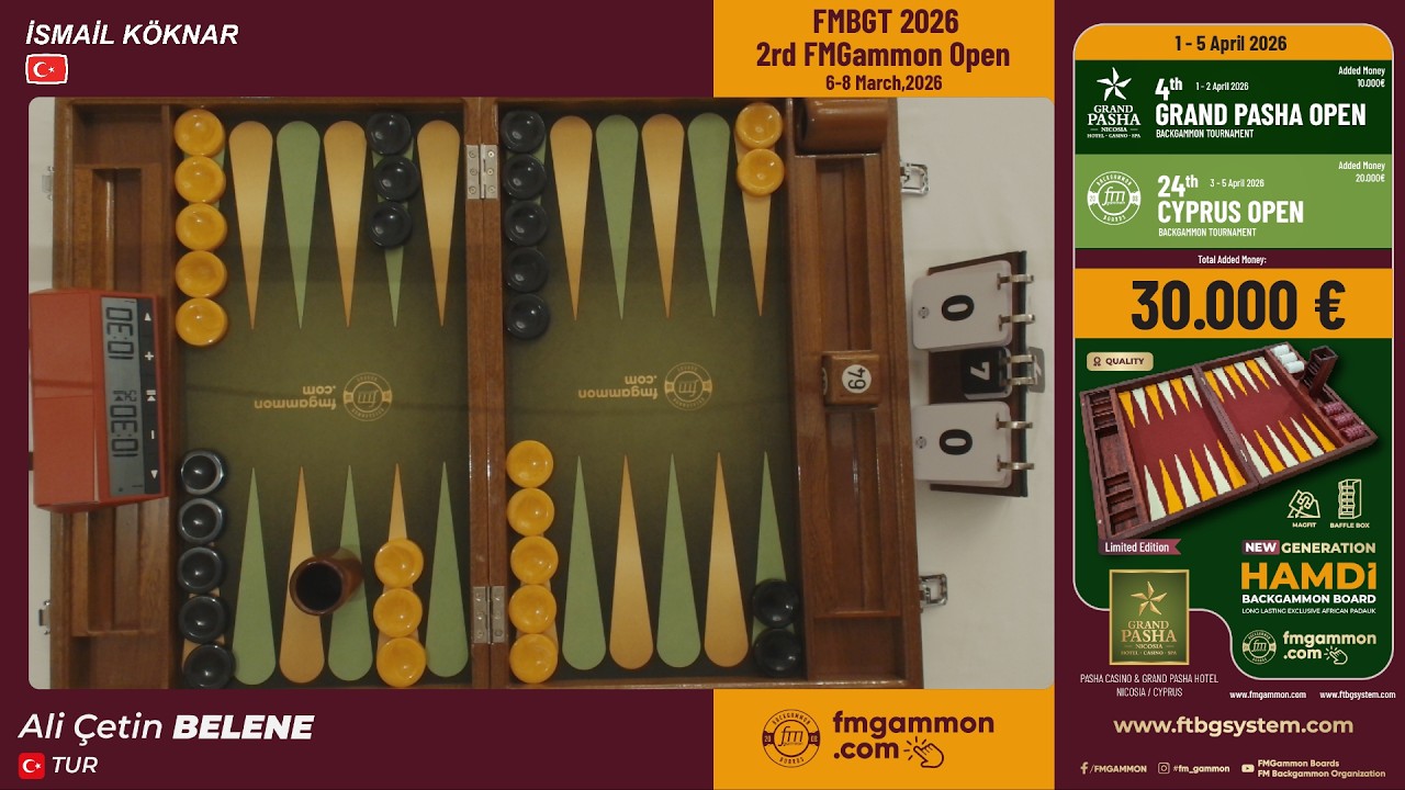 (FINAL) ALİ ÇETİN BELENE vs İSMAİL KÖKNAR