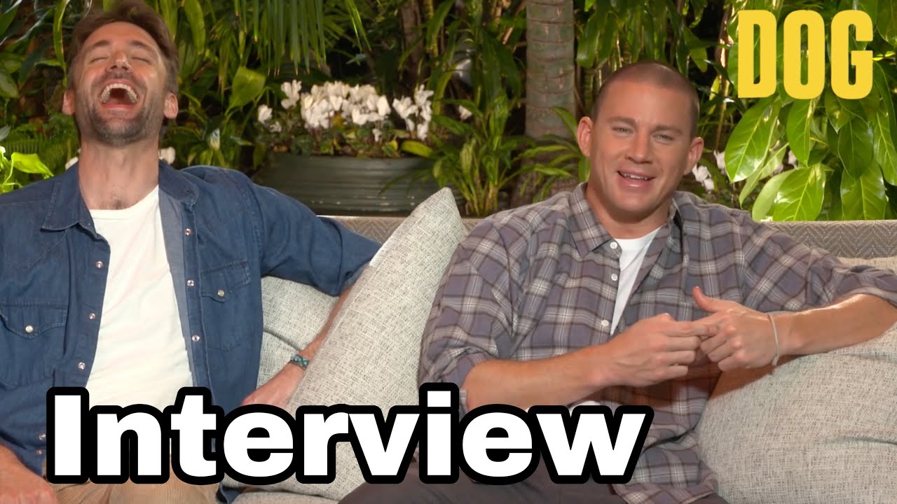 Channing Tatum & Reid Carolin INTERVIEW:  're-training' each other, working with canines & DOG film!