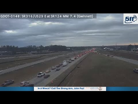 Highway reopens after deadly crash in Gwinnett County - YouTube