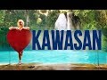 Экстремальный туризм: каньонинг! Водопад Кавасан на Филиппинах. Kawasan falls in the Philippines