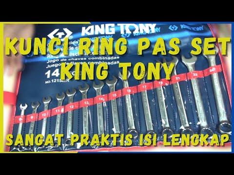 KING TONY KUNCI SET RING PAS SANGAT PRAKTIS ISI LENGKAP