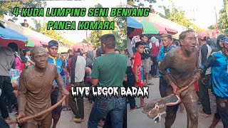 4 KUDA LUMPING SENI BENJANG PANCA KOMARA LIVE LEGOK BADAK