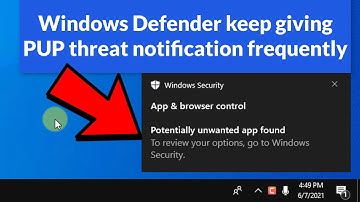 Windows Defender notification for same PUP Repeatedly (fix)