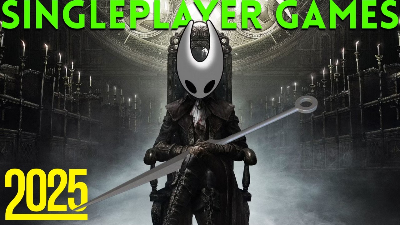 Top 10 Singleplayer Games You Need to Play in 2025 - YouTube