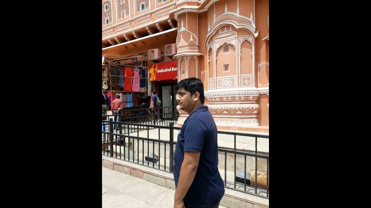 हवामहल की हवा में ट्रैफिक का ज़हर #youtubeshorts #jaipur #trending #news