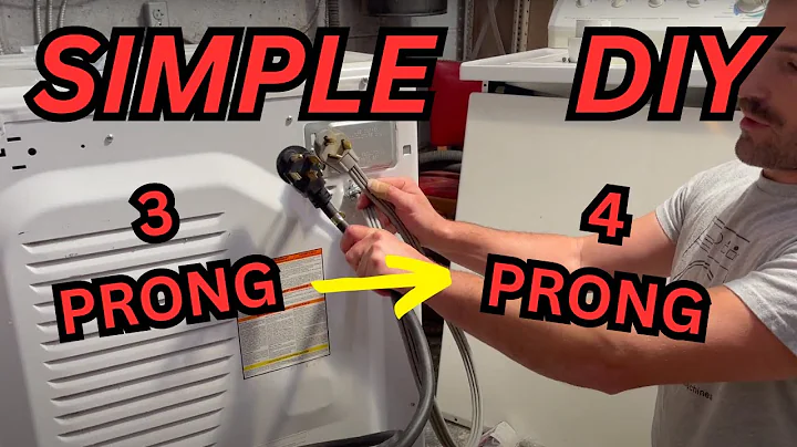 How to Switch a 3 Prong Dryer Cord to a 4 Prong Dryer Cord on an Electric Dryer