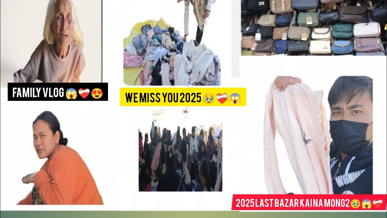 2025 LAST BAZAR KAI NA MONG2 AND FAMILY VLOG 😱❤️‍🩹🥹#viral #family #vlog #vlogger #marketing #couple 