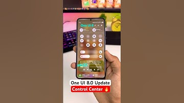 Samsung One Ui 8.0 vs One Ui 7.0 | Control Center 😱