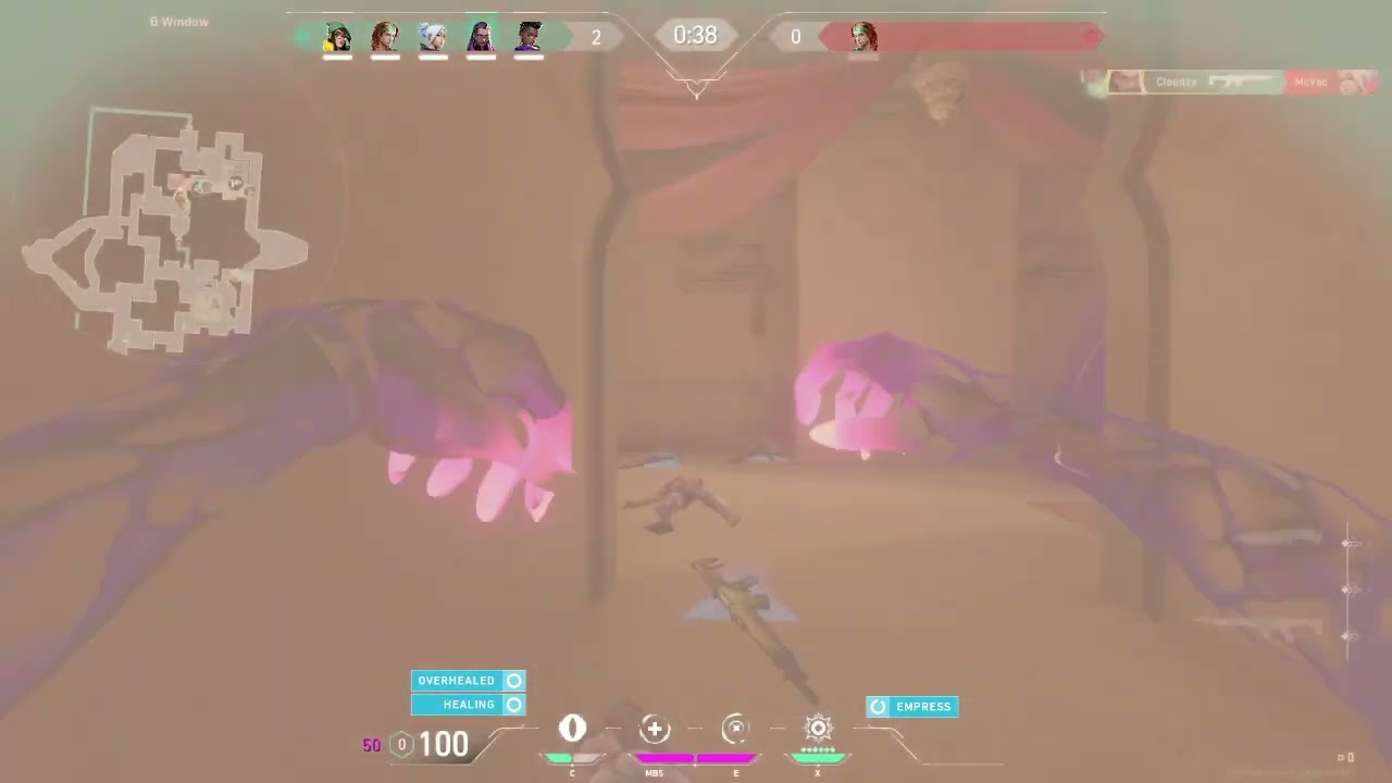 4K as renya in valorant.