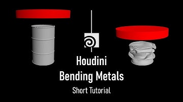 How to Bend Metals Easily Using This RBD Workflow | Houdini Tutorial