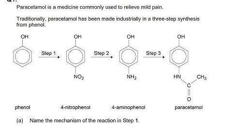 AQA A LEVEL CHEMISTRY AROMATIC CHEMISTRY PMT QUESTION PAPER