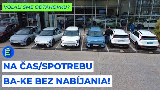 Šesť rôznych elektromobilov KIA na trase BA-KE bez nabíjania a na čas. Volali sme odťahovku?