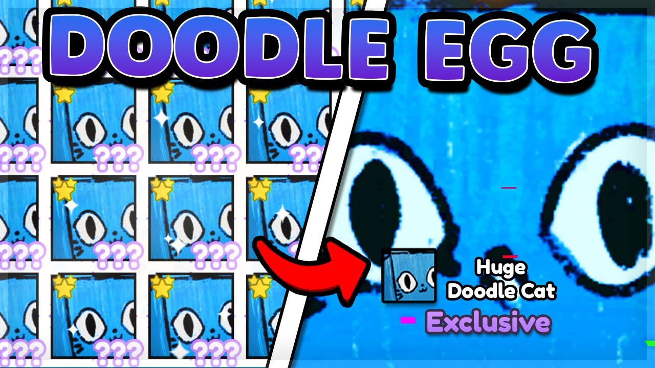 I HATCHED the *BEST DOODLE EGG* and THIS HAPPENED... In Pet Simulator X