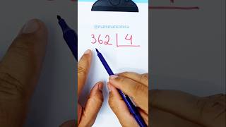 Divisão 362÷4