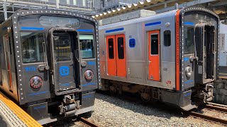 【ﾊｲﾌﾞﾘｯﾄﾞ車】JR九州YC1形　普通長崎行き　諫早駅発車