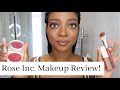 New! Rose Inc Makeup Review |Rosie HW Beauty Line | Concealer, Blusher, Brows + Brushes + Swatches
